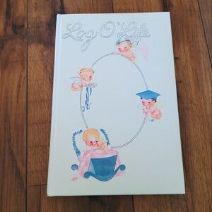 Vintage Log O Life Baby Memory Book Christening Photos Parents Gift 1946‎